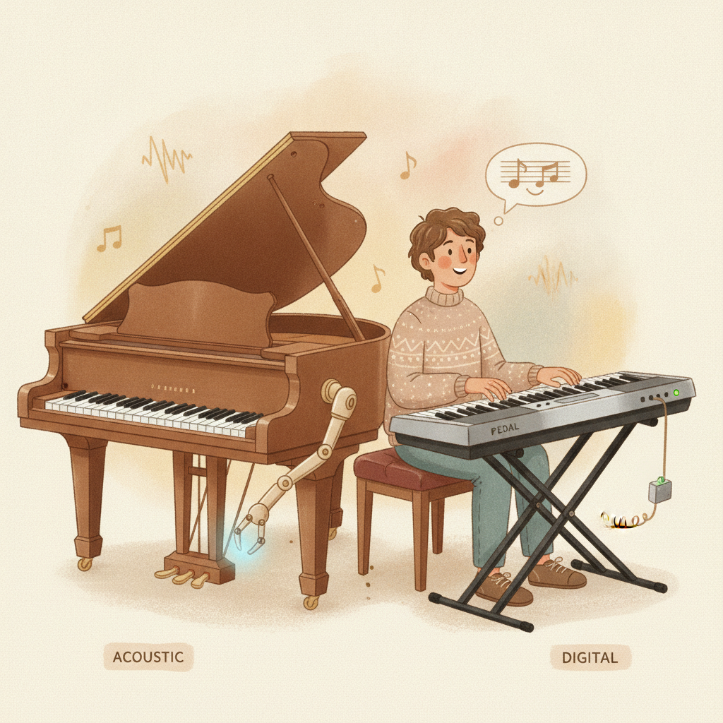 bFaaaP Pro for acoustic pianos and Switch for digital keyboards